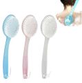 Bath Shower Back Brush Scrubber Skin Cleaning Massager Long Handled Plastic Body.