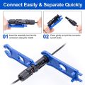 4PCS Solar Connector Tool Wrenches, Solar Panel Connector Assembly Tool for MC4 Connectors, Plastic Solar Wrench Spanner.
