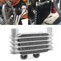 7 Row Universal Engine Oil Cooler Cooling Radiator for 125-250CC Motorcycle Dirt Bike ATV.