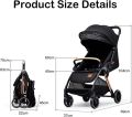 Baobaohao - High-Class Travel Folding Stroller BV1- Black.