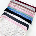 Pack of 5 Pcs Assorted Ladies Half Back Coverage Cotton Brief Panty From Levin.