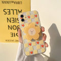 Phone Case For Redmi 10X Note 12 4G 8 9 9S 9T 10 10S 11 11S 12S 12 Pro Plus Max Casing Cute INS Pink Love Flowers Flower Holder Back Cover 3D Clear Fashion Transparent Soft TPU.