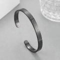 Ayatul Kursi Stainless Steel Cuff Bracelet Arabic Bracelet Messager Islamic Muslim Men and Women||||'s Jewelry Eid Al-Fitr Gift BruberryBe.