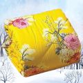 1 PC King Size Comforter For winter Inside Fiber New Yellow. 
