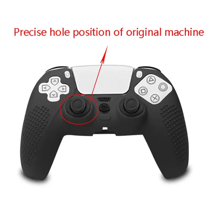 2X%20for%20PS5%20Game%20Controller%20Silicone%20Protective%20Cover%20for%20PS5%20Non-Slip%20Handle%20Cover(Black)%20-%20Image%203