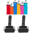 Brayer Roller, Rubber Brayer Roller 2 Pcs for Painting.