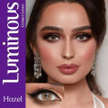 New Luminous Hazel Color Contact Lens With Regular Kit Box For Men & Women. 1 Pair Luminous Color Contact Lens For Eye Makeup and Cosmetics. Luminous Color Contact Lens. #luminous. 
