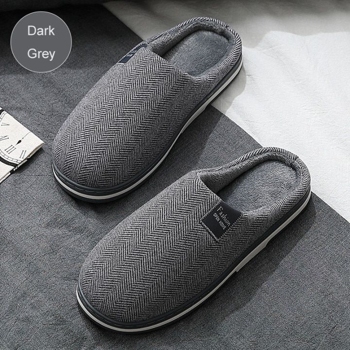 Men's%20Slippers%20Memory%20foam%20Slippers%20for%20home%202022%20Winter%20Non-Slip%20Male%20House%20Shoes%20Stripe%20Unisex%20Indoor%20Slippers%20Soft%20Plus%20Size%20-%20Image%202