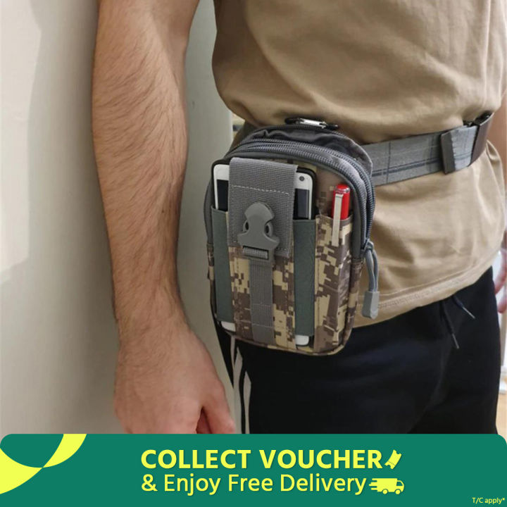 Tactical waist Bag Mobile Backpack Outdoor Belt Bags waistBag Travel bag Cycling Biking Camping Hiking