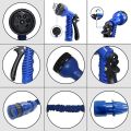 Portable Magic Hose Pipe Water Pipe For Garden Wash Car Bike With Spray Gun 100 Ft.
