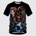 Terminator T-shirts movie 3D printed streetwear men women casual fashion oversized short sleeve t shirt kids tees tops clothing. 