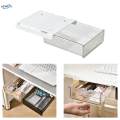 Under Desk Drawer Organizer Space Saving Sliding for Office Desktop Home. 