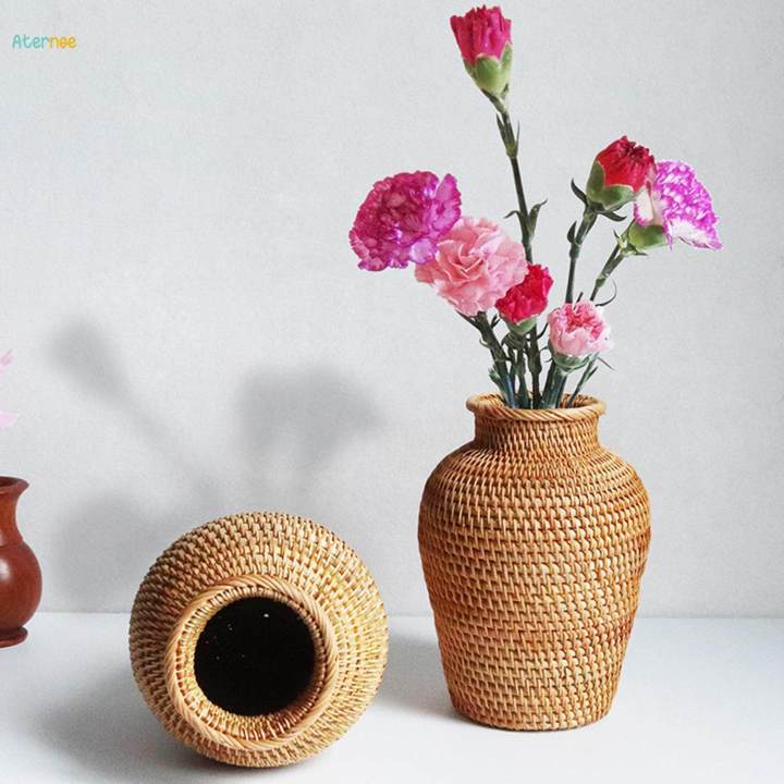 Hand%20Woven%20Rattan%20Flower%20Basket%20Vase%20Boho%20Flower%20Holder%20Plant%20Flower%20Vase%20-%20Image%206