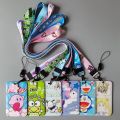 SDFBN Key Chains Doraemon Cosplay Badge Neck Straps Card Lanyard Card Sleeve Bus Card Case Bank Card Holder ID Cards Holders Anime Card Cases. 