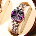 Indispensable -POEDAGAR Women Watches Fashion Diamond Dial Leather Quartz Watch Top Brand Luxury Waterproof Women- Innovative. 