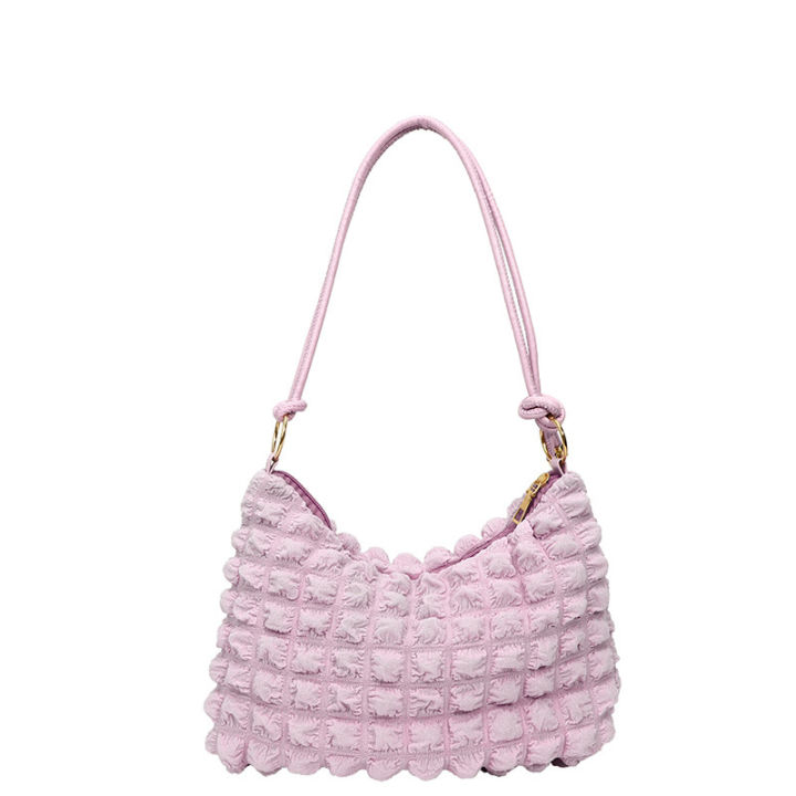 Cross-border%20women's%20simple%20temperament,%20gentle%20pleated%20bubble%20puff%20armpit%20bag,%202024%20summer%20new%20one-shoulder%20cross-body%20cloud%20bag%20-%20Image%206