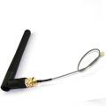 2.4G antenna folded Bluetooth wifi module ZigBee antenna SMA to IPEX feeder line 2.4GHz Antenna 3DBi. 