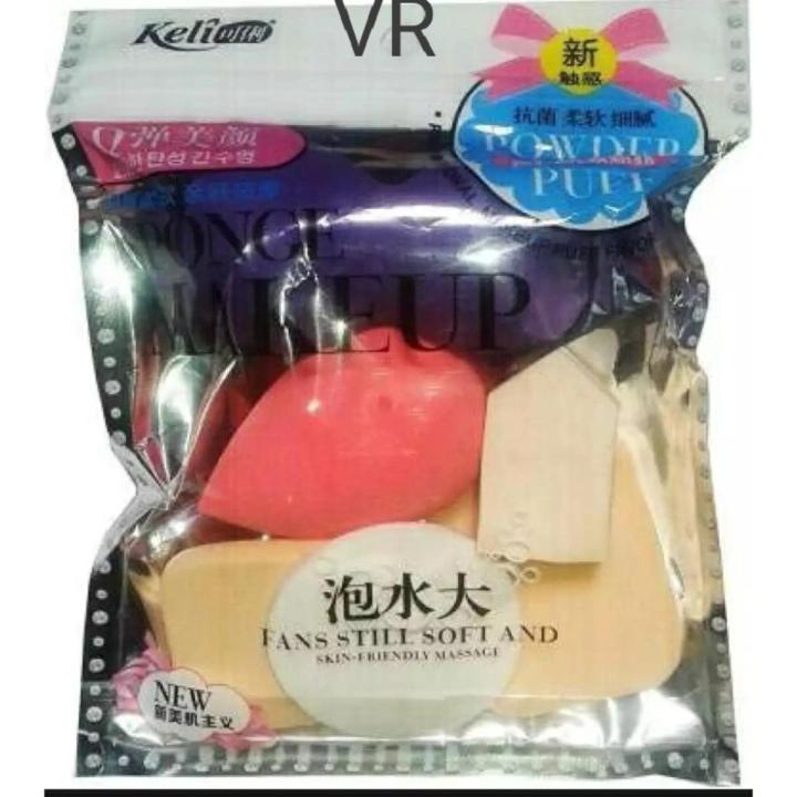 Foundation Blender Sponge - 6 Pieces - Beauty Blender