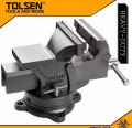 TOLSEN Bench Vice (5inch 150mm) Swivel Base with Anvil 10104. 