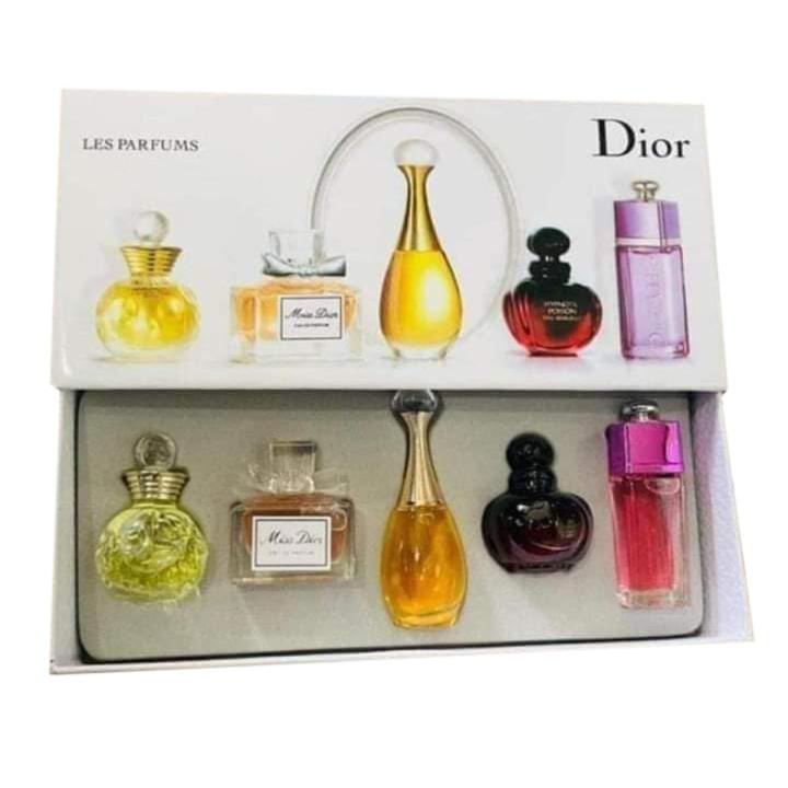 Dior miniature perfume set price best sale