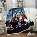 2pac Tupac Fleece Blanket Plush 3d Printed for s Sofa Sherpa Fleece Bedspread Wrap Throw Blanket style-6. 