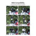 Base Mount for ACTION 4/ GO3 Flexible Adhesive Base for Curved Helmet Mounts Durable Easy Install. 