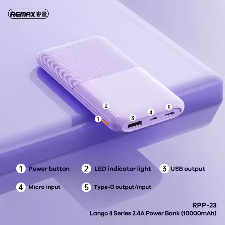 Remax%20RPP-23%20Dual-Output%202.4A%20Fast%20Charging%20Power%20Bank%2010000mAh%20with%20Dual%20Input%20for%20Dual%20Device%20Charging%20-%20New%20-%20Image%202