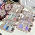 Flower Knows Makeup Moonlight Mermaid Eyeshadow Palette 5-Color Matte Shimmer Chameleon Women Beauty Eye Shadow Flowers Know. 