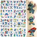 New Interstellar Baby Stitch Cartoon Tattoo Stickers Children Stitch Water Transfer Disposable Tattoo Stickers Toys Kawaii Gift. 