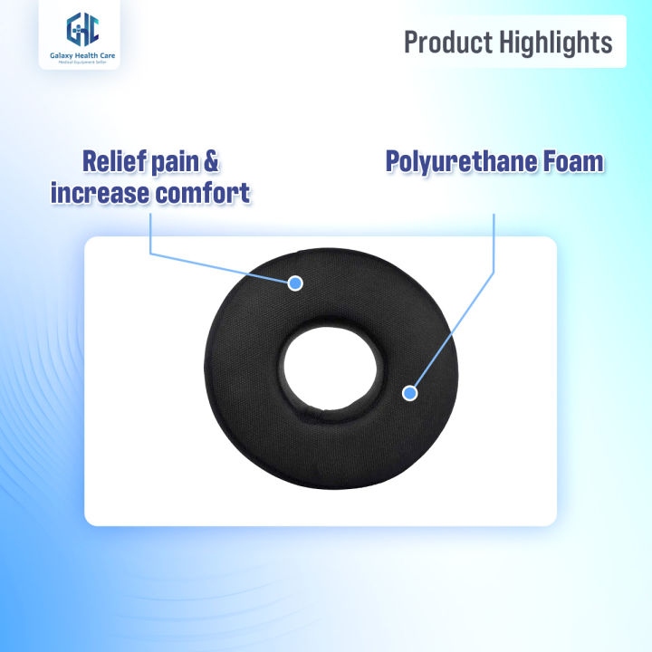 Donut%20Orthopedic%20High%20Density%20Seat%20Cushion%20Relieves%20Piles,%20Lower%20Back%20Pain,%20Coccyx,%20Sciatica%20used%20in%20Office%20Chairs,%20Car%20Seat%20-%20Image%202