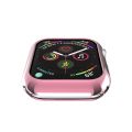 For Apple Watch Series 6 & SE & 5 & 4 44mm Plating TPU Round Hole Hollowing Protective Case. 