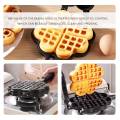 Gas-Type Household Love Waffle Mold Baking Mold Household Non-Stick Cake Pan DIY Waffle Maker.