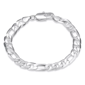Stainless Steel Silver Bracelet For Men.