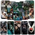 Twilight Saga Luxury Phone Case For iPhone 13 15 14 12 11 Pro MAX XR X SE XS 7 8 Plus Soft Silicone Black Protection Cover. 