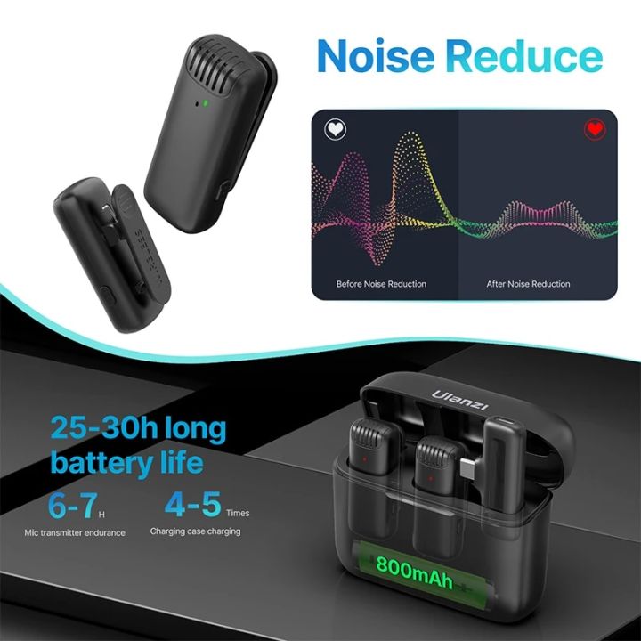 Ulanzi%20J12%20Wireless%20Lavalier%20Microphone%20System%20Audio%20Video%20Voice%20Recording%20Mic%20for%20iPhone%20Or%20Android%20Mobile%20Phone%20Laptop%20PC%20Live%20-%20Image%205