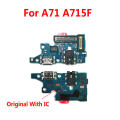 For Samsung A71 A715 A715F USB Charging Dock Port Board Connector Main Motherboard Flex Cable. 