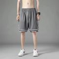 Basketball Shorts Men's Sports Loose Summer Fashion Brand Boys Quick-Drying Student Men's Ice Running Sports Fifth Pants. 