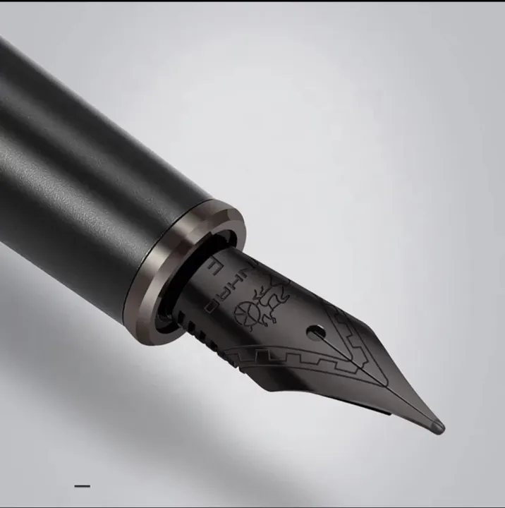 Jinhao%2095%20Series%20Metal%20Body%20Fountain%20Pen%20with%20Ink%20Refill%20Converter%20Matte%20Black,%20Fine%20Nib%200.5mm%20-%20Image%205