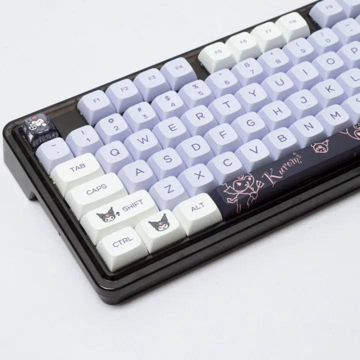 Sanrio%20Anime%20Kawaii%20Kuromi%20Keycaps%20Cartoon%20Style%20Mechanical%20Keyboard%20Key%20Caps%20Cute%20PBT%20Key%20Caps%20Keyboard%20Accessories%20-%20Image%202