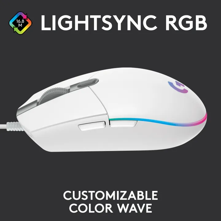 Logitech%20G102%20Light%20Sync%20Gaming%20Mouse%20with%20Customizable%20RGB%20Lighting,%206%20Programmable%20Buttons,%20Gaming%20Grade%20Sensor,%208%20k%20dpi%20Tracking,16.8mn%20Color,%20Light%20Weight%20-%20Image%2010