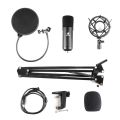 MAONO AU-A04 USB Microphone  Setup, Plug & Play USB Cardioid Podcast Condenser Microphone With Professional Sound Chipset For PC Karaoke, YouTube, Gaming Recording. 