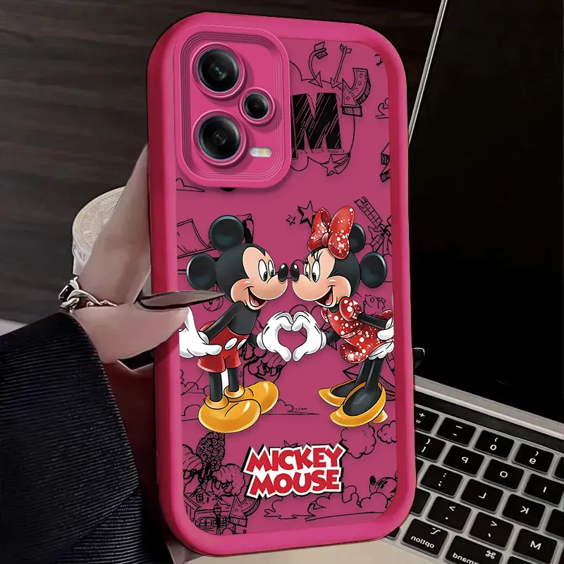 Disney Mickey Minnie Mouse Silicone Phone Case for Xiaomi Redmi - Main Image