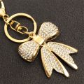 【Special offer】 Fashion Alloy Rhinestones Keychain Bowknot Shape Bowknot Bag Pendant Creative Wallet Keys Accessories Handbag Wallet.