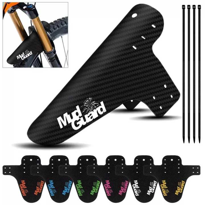 Mud Guard Wings Carbon Fiber Front Rear Mudguard Mountain Bike Fenders