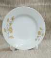 9 inch deep flower print rice plate ceramic.