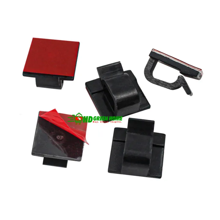 10%20pcs%20x%20Mini%20Cable%20Holder%20Clip%20Self%20Adhesive%20Wire%20Cable%20Cord%20Organizer%20Management%20Clips%20-%20Image%204