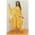 Naira Dress Vip Lilen and cotton Three Piece Gown Shalwar kameez for Women. 