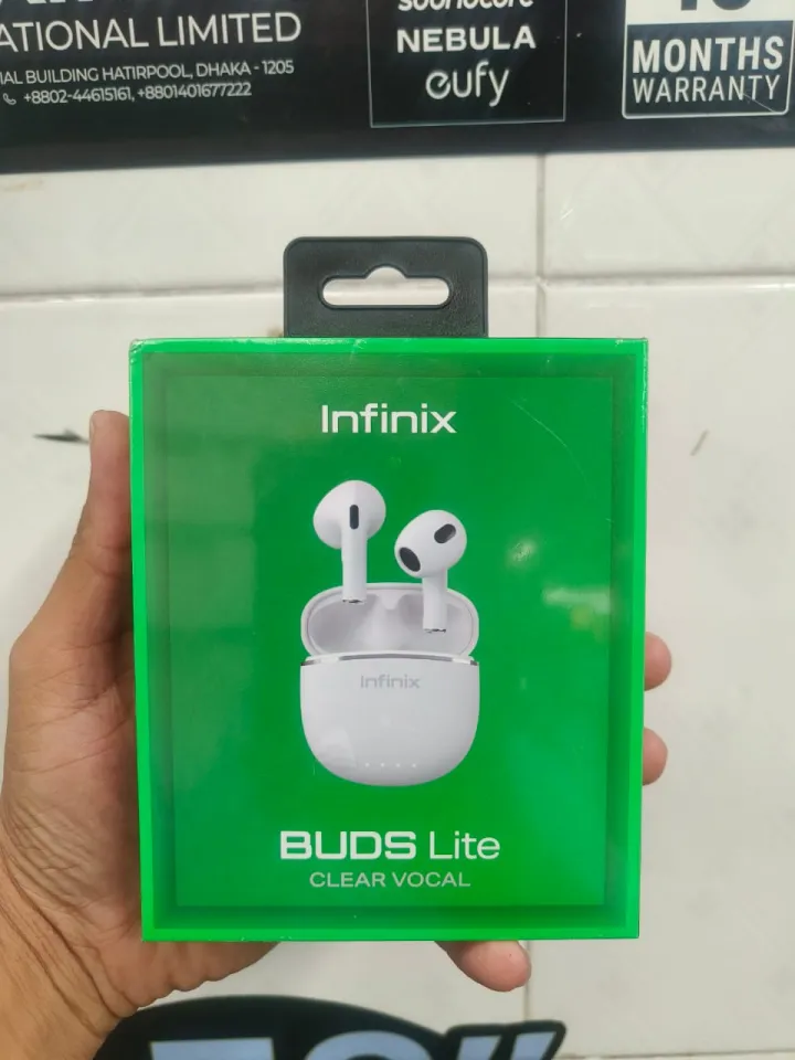 Infinix Buds Lite Clear Vocal XE23 Wireless Earbuds With Advanced