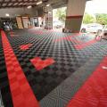 400X400X18Mm Anti Slip Garage Floor Tiles Interlocking Plastic Floor Tiles Deck Mat For Car Parking Outdoor. 
