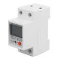 Power Meter 1 Phase LCD Display Energy Monitor 200-250V For Electrical ECO. 